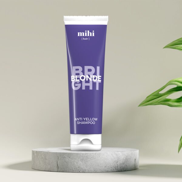 Shampooing anti jaunissement