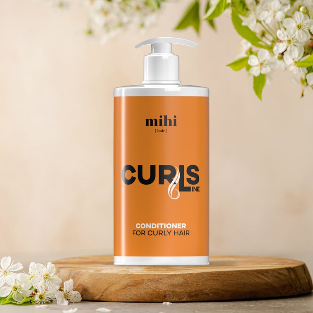 Après-shampoing pour cheveux bouclés