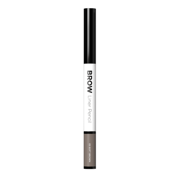 Crayon à sourcils avec brosse intégrée